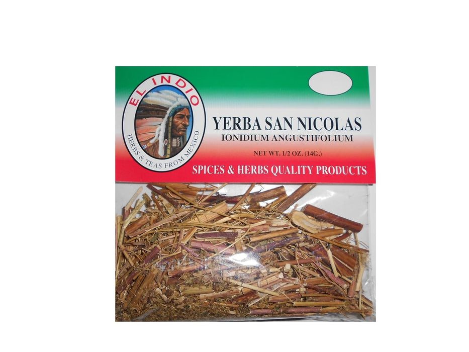 Hierba San Nicolas / Ionidium Angustifolium Net WT 1/2oz (14gr) 5-Bags