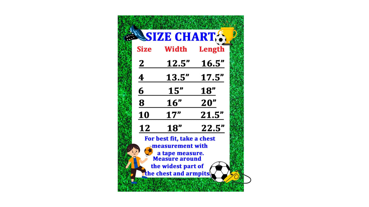 USA Kids Soccer Set 2024