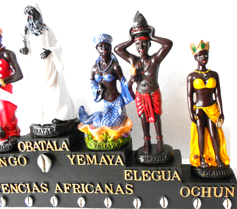 Seven African Powers Siete Potencias Africanas.