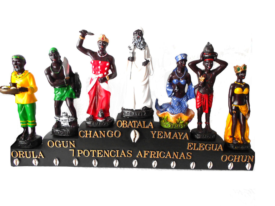 Seven African Powers Siete Potencias Africanas.